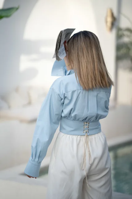شومیز کمرکرستی
